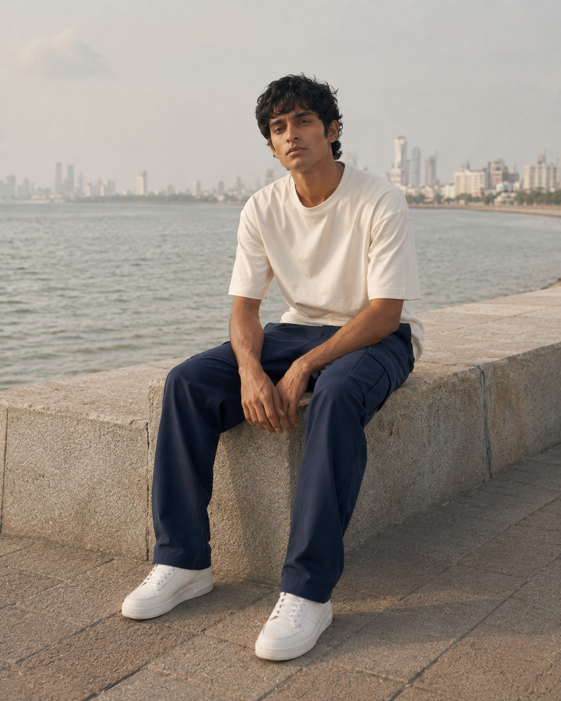 Navy Utility Cargo Pants