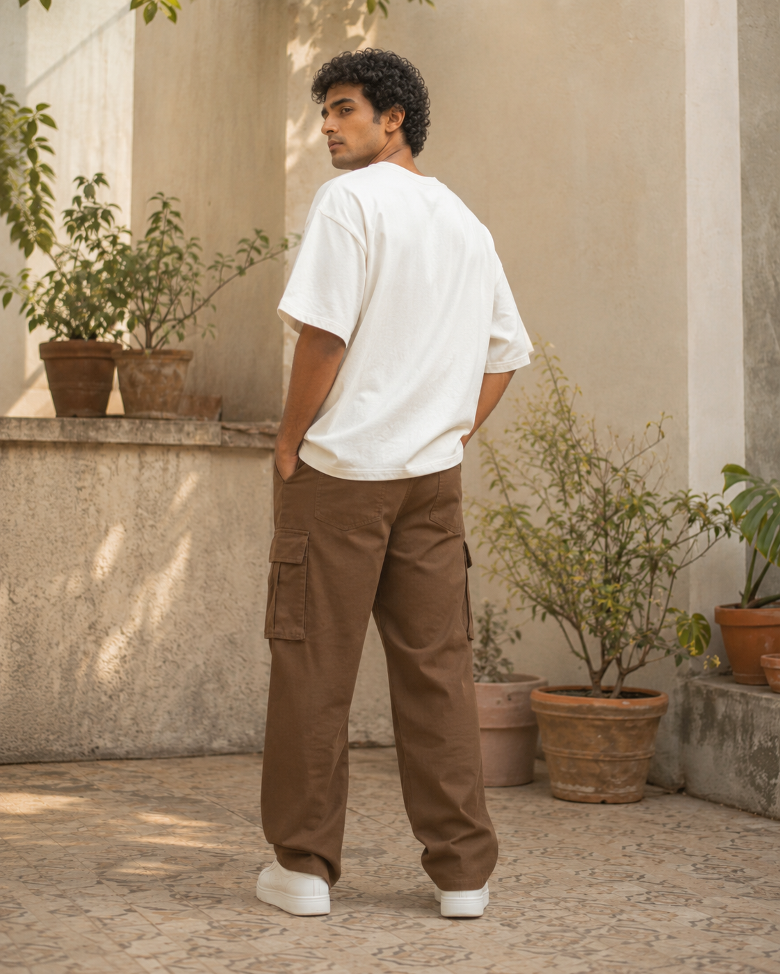Bazaar Brown Cargo Pants