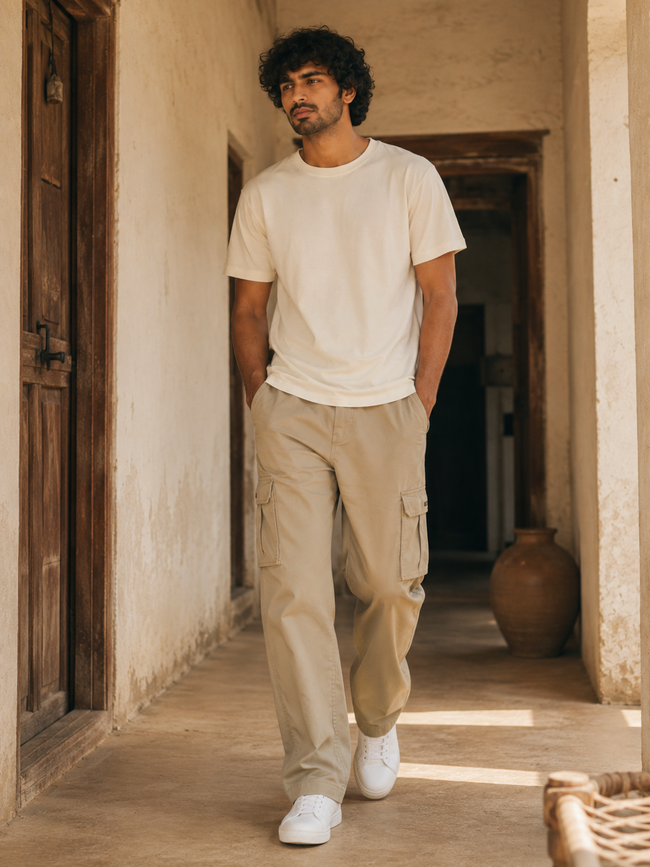 Cotton Cargo Pants