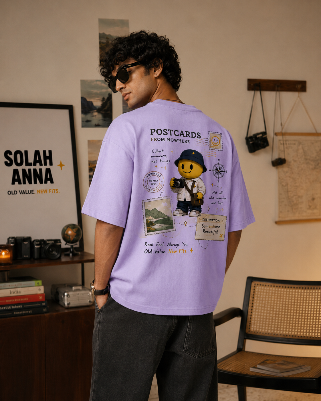 Solah Anna Oversized T-Shirt