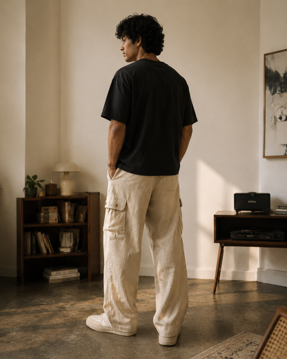 Old Soul Linen Cargo Pants