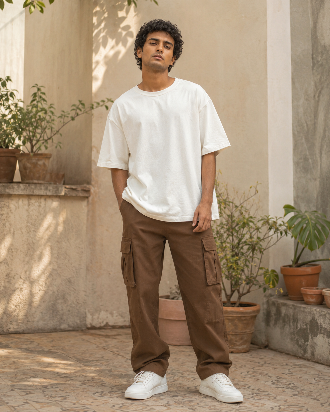 Bazaar Brown Cargo Pants