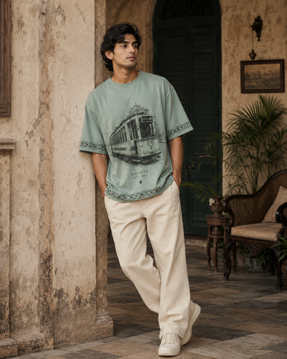City Tram Oversized T-Shirt