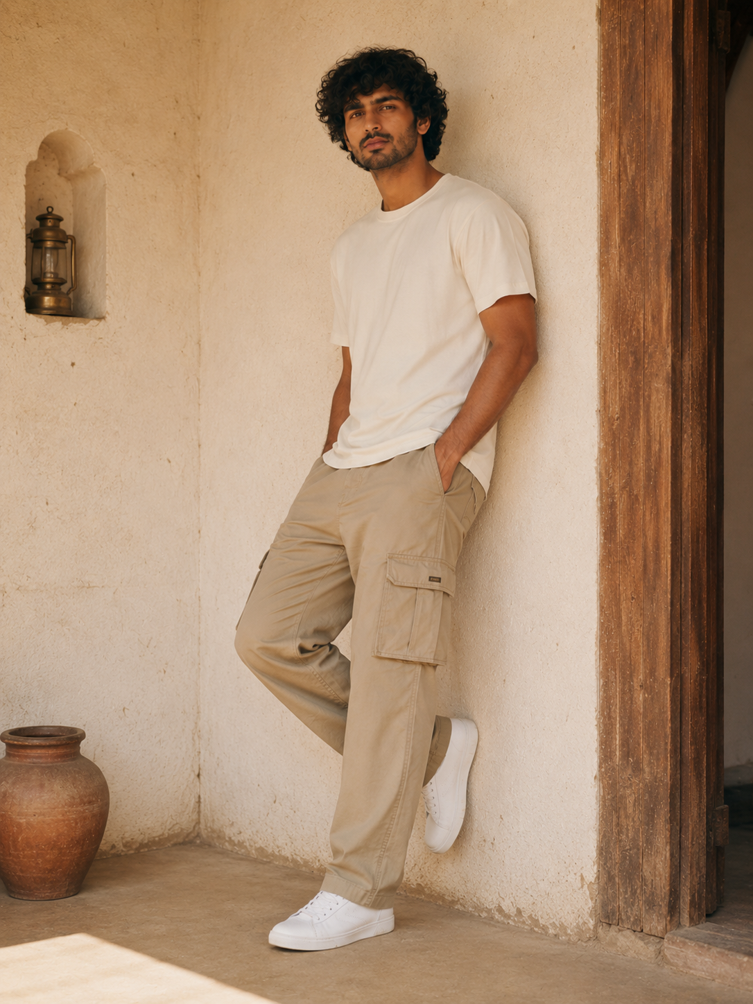Cotton Cargo Pants